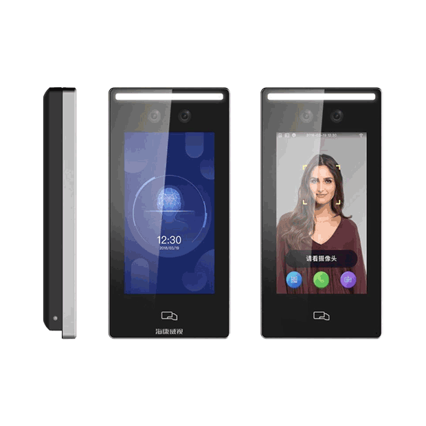 ?？低暼四樧R(shí)別刷卡門(mén)禁一體機(jī)