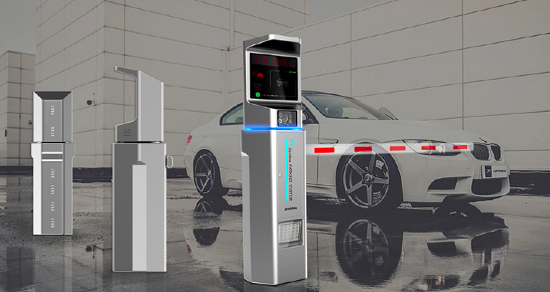 車牌自動識別道閘停車場系統